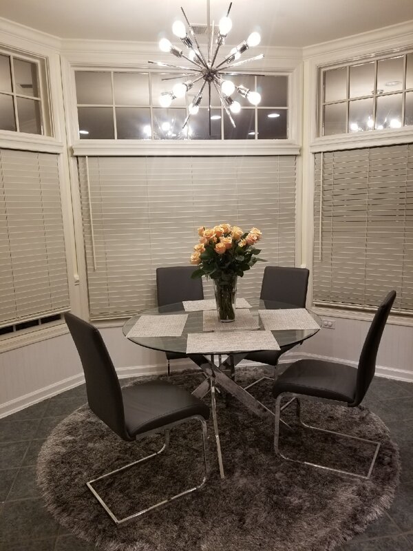 Glam Dining Room Design Photo by Wayfair